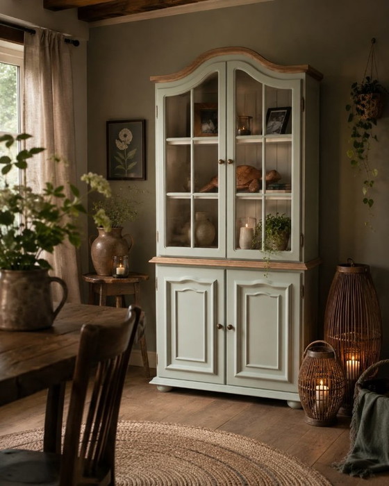 Vintage Cabinet No. 01 - Sage Garden | Hand-picked vintage furniture piece | Lovingly restored | Unique item (photo 2 of 8)