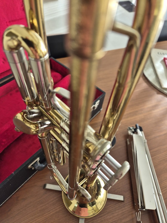 Image 1 of Vintage Bach Stradivarius Trumpet Model 25