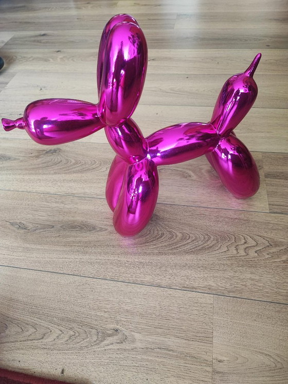 Image 1 of Ballonhund XXL Jeff Koons (nach) Pink