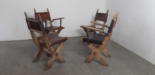 Bram Sprij Brutalistische Esszimmerstühle Designer 1959