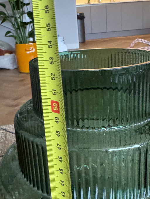 Pols potten steps vaas L groen