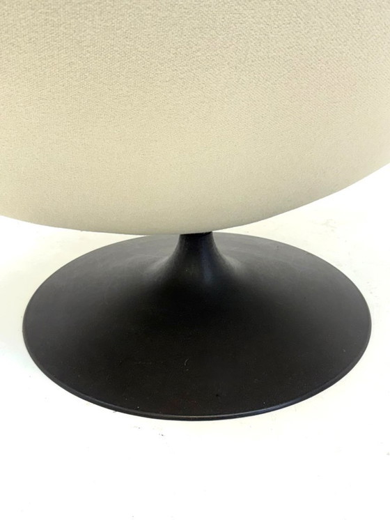 Image 1 of Artifort F588 loungestoel met hocker door Geoffrey Harcourt