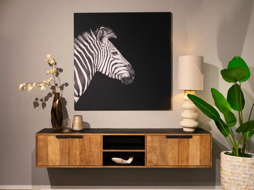 Stripy Joe – 125 x 125 cm