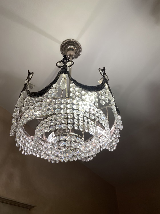 Image 1 of Elegant crystal chandelier