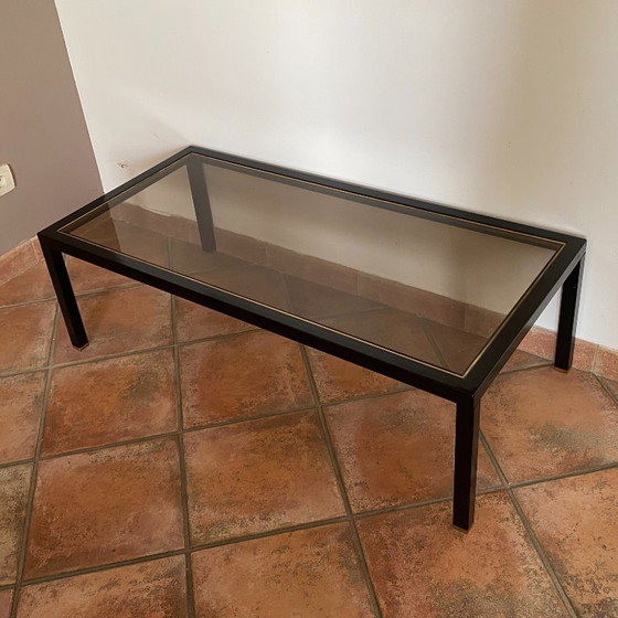 Juego de 3 mesas nido Roche Bobois. 1970. – Mesas de centro, Brass (photo 4 of 7)