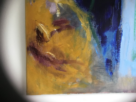 Image 1 of Die blaue Vase - abstrakt