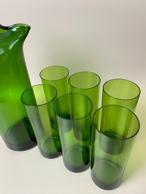 Bjorkshult - Drinkset met kan en glazen voor 6 personen