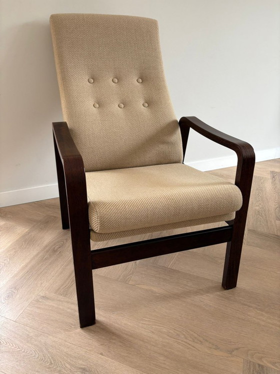 Image 1 of Vintage verstellbarer Lounge-Sessel aus den 1970er Jahren