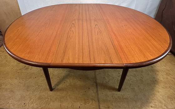 Image 1 of Mid Century Retro Vintage Teak Round Dining Table G-Plan 1960-1970 British Design Classic