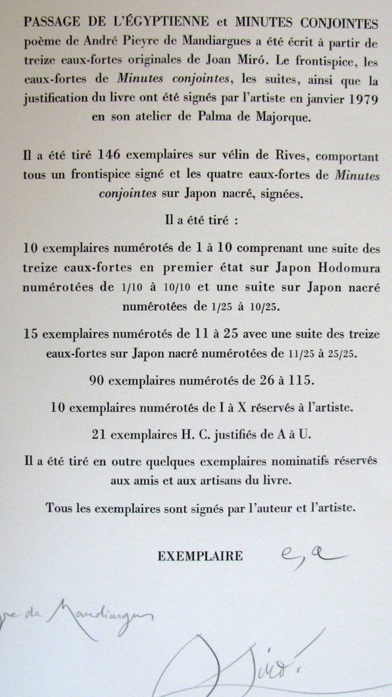 Image 1 of MIRÓ acquaforte/acquatinta originale firmata