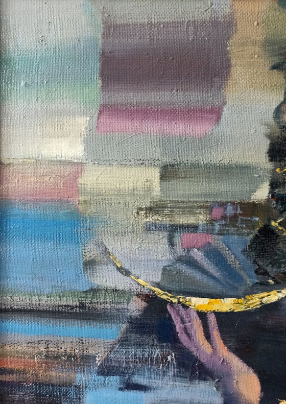 Original Oil Painting Abstract Figurative Expressionism New Day – Paintings & Drawings, Canvas (photo 10 of 11)