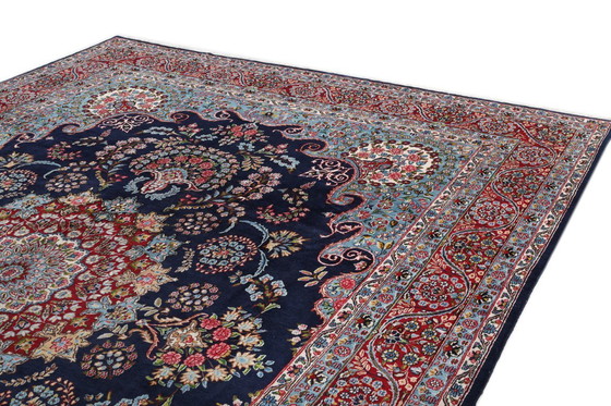 Image 1 of Alfombra persa Kirman 4,18 x 3,05 Alfombra oriental fina n.º 1076