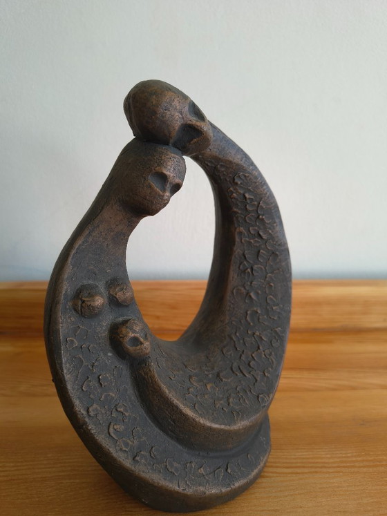 Image 1 of Bronze Sculpture "Connectedness" – Geert Kunen (Handmade)