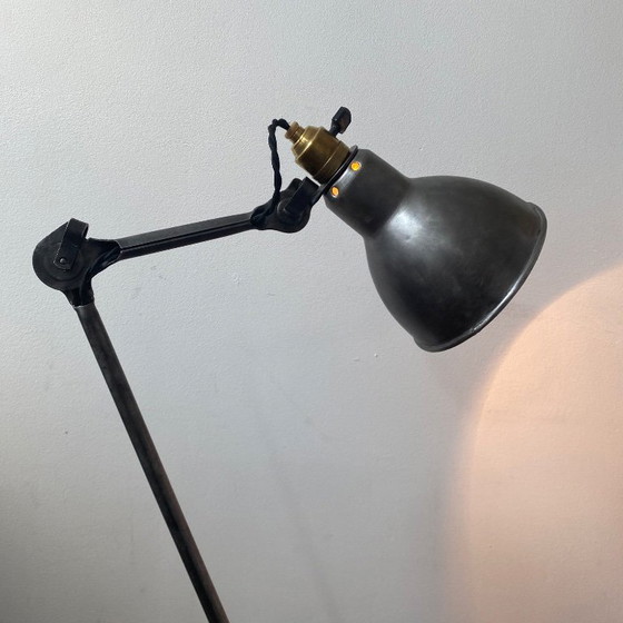 Image 1 of Antique Gras Ravel No. 300 Industrial Vise Lamp