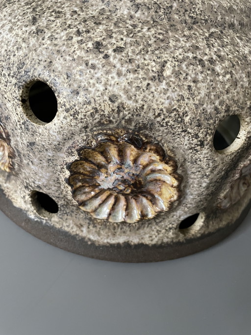 Vintage Hängelampe aus Westdeutschland