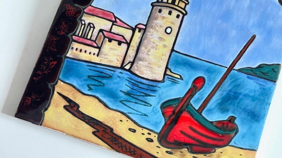 Image 1 of Decorazione murale in ceramica vintage