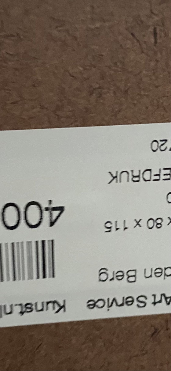 Image 1 of Hans van den Berg Toulon in houten lijst