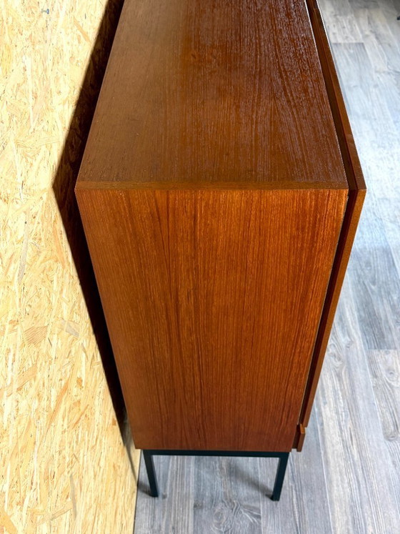 Image 1 of Credenza alta in teak anni '60/'70, modello B60 di Dieter Waeckerlin per Behr.