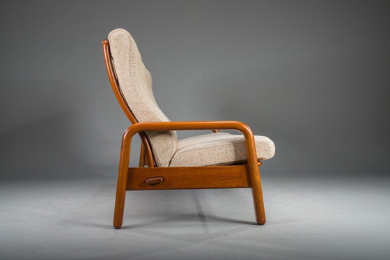 Image 1 of Mid-Century Modern Danish Three-Seater Teak Sofa, 1960s