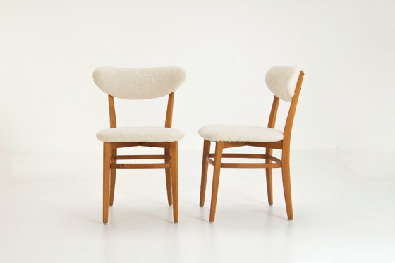 Image 1 of Een set van 4 eetkamerstoelen uit de 'Triva'-serie