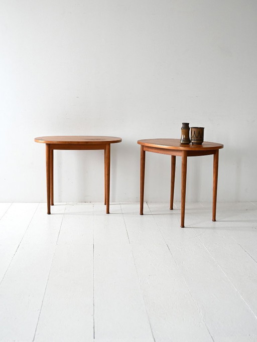 Pair of Oval Tables by Y. Sandström