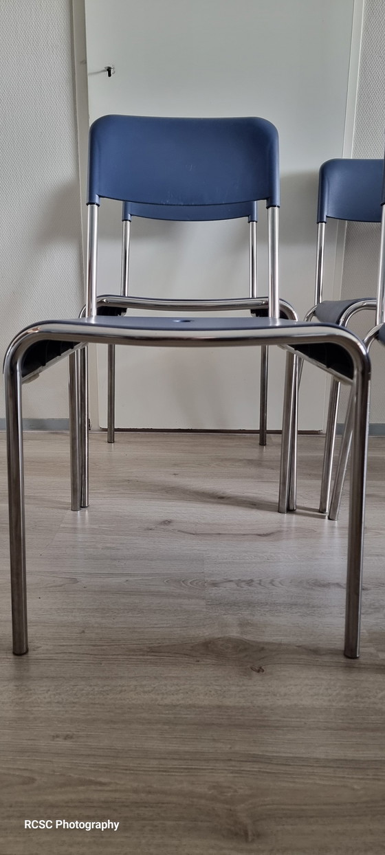 Image 1 of Calligaris Sorbetto eetkamerstoelen Italiaans design