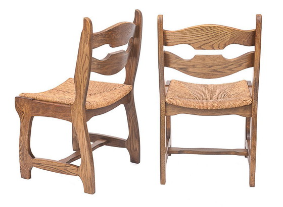 Image 1 of Set of 6 Guillerme and Chambron chairs