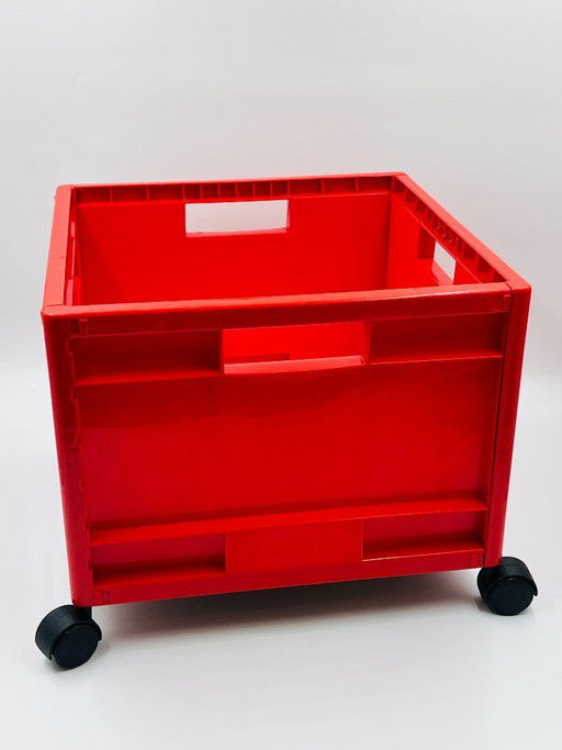 MÄRD IKEA rolling storage box, postmodern design
