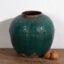 Kleine antieke smaragdgroene vaas (ca. 1820) #12 – Vazen, Ceramic (photo 10 of 34)