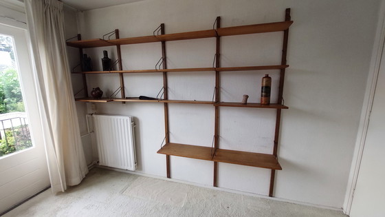 Image 1 of Danish Design. oak system wall