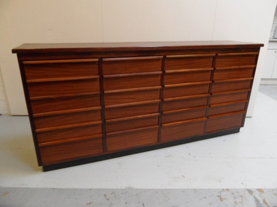 Image 1 of Vintage mahogany shop cabinet