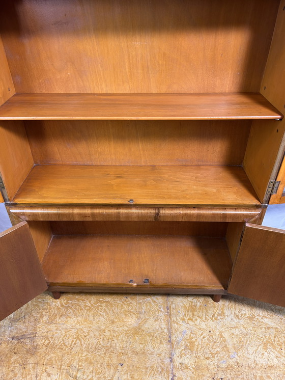 Image 1 of Art Deco Vintage Bookcase / Display Cabinet – 1930s–1940s  