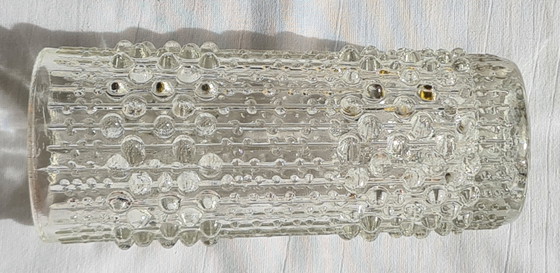 František Pečený pressed glass vase Heřmanova Huť glassworks / Sklo Union (photo 10 of 14)