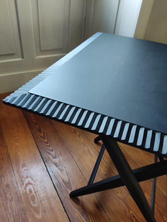 Image 1 of 1x Zanat Piano Table pliante angulaire | Erable noir, Ludovica & Roberto Palomba