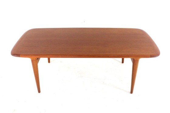 Image 1 of Vintage Deense teak salontafel 'Fugslev'