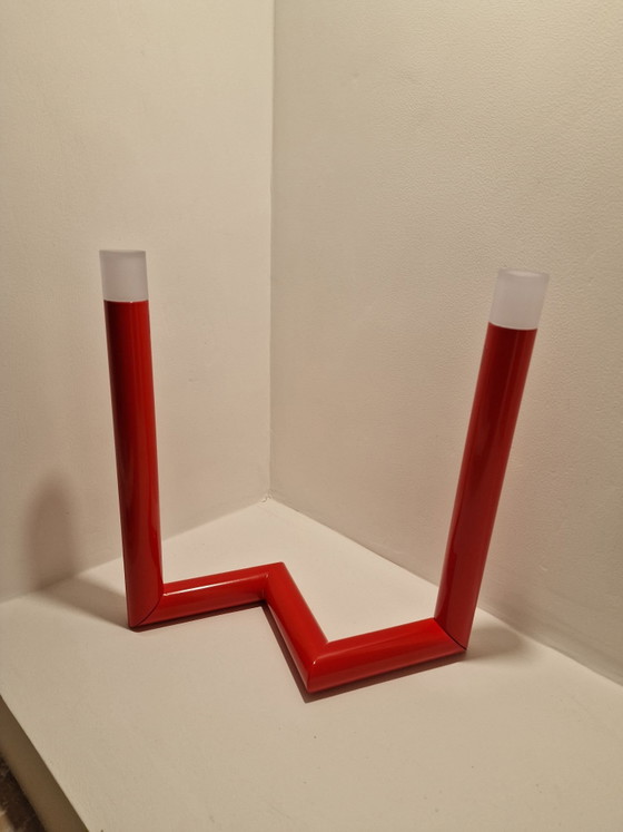 Lampe Ikea Strala Édition Limitée Hiver, Fer, Rouge (photo 4 sur 6)