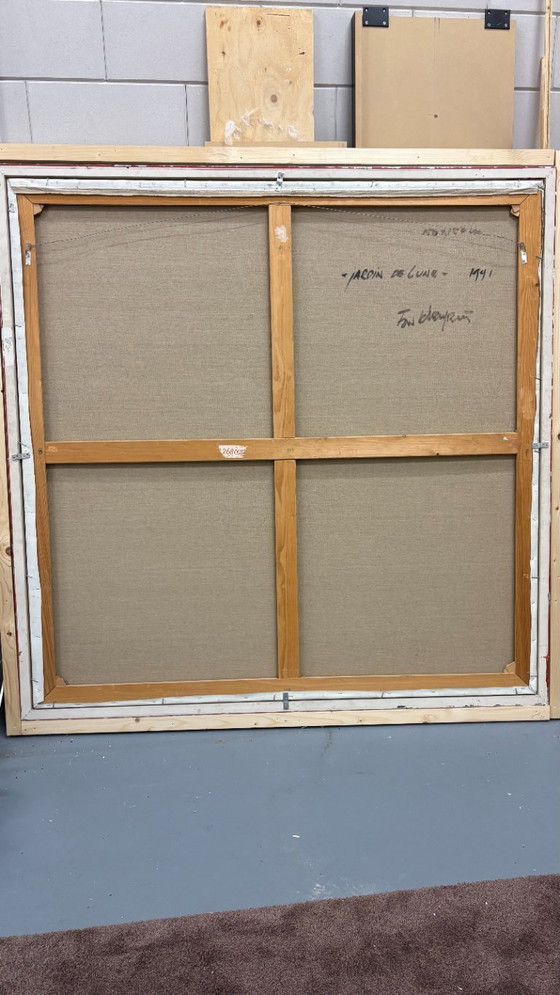 Image 1 of Pintura de Fon Klement Jardín de Luna