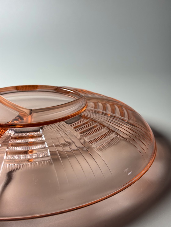 Image 1 of Servizio da portata Art Déco Rosaline "Severina" di Val Saint Lambert