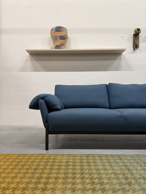 Leolux Enna Canapé d'angle Laine de labour 47 Bleu 274x276