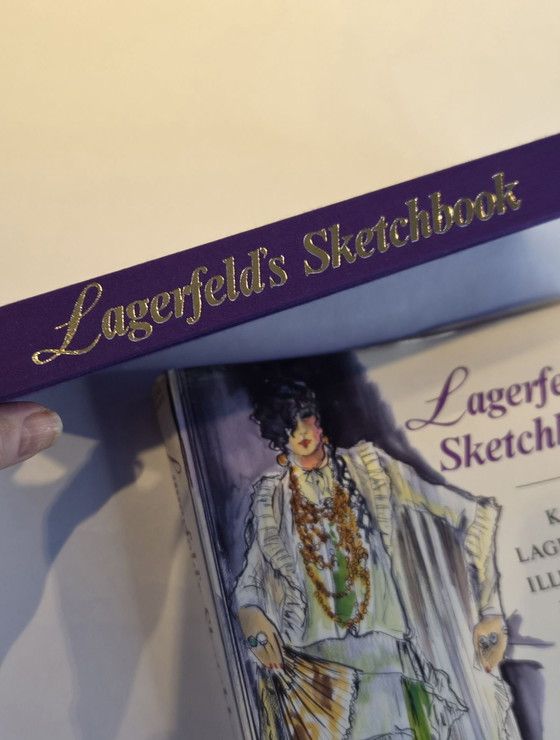 Sketchbook di Karl Lagerfeld (1986) Prima edizione – Libri d'arte, Carta (photo 13 of 15)