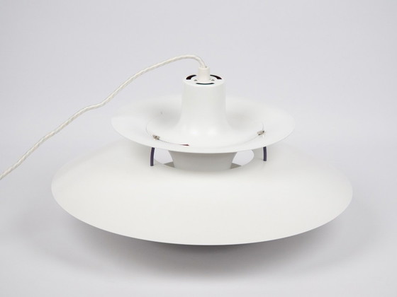 Pair of 2 PH 5 Pendant Lamps by Poul Henningsen, Louis Poulsen – Aluminium (photo 5 of 12)