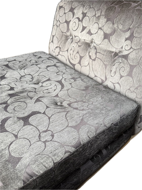 Image 1 of Rare 1972 Mario Bellini Amanta Ensemble de 4 – Lufthansa Lounge Edition – Romo Velvet