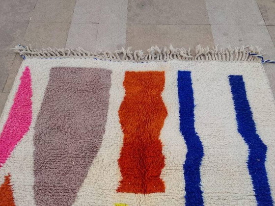 Tappeto marocchino in lana fatto a mano, 250cm x 150cm, pezzo unico. – Tappeti, Wool (photo 10 of 11)