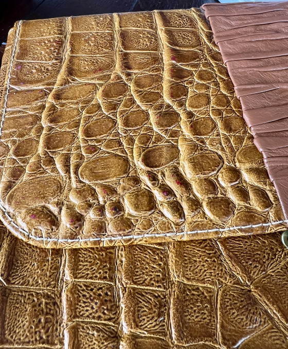 Clutch vintage del marchio italiano Baglia anni '80 – Metal, Leather (photo 9 of 10)