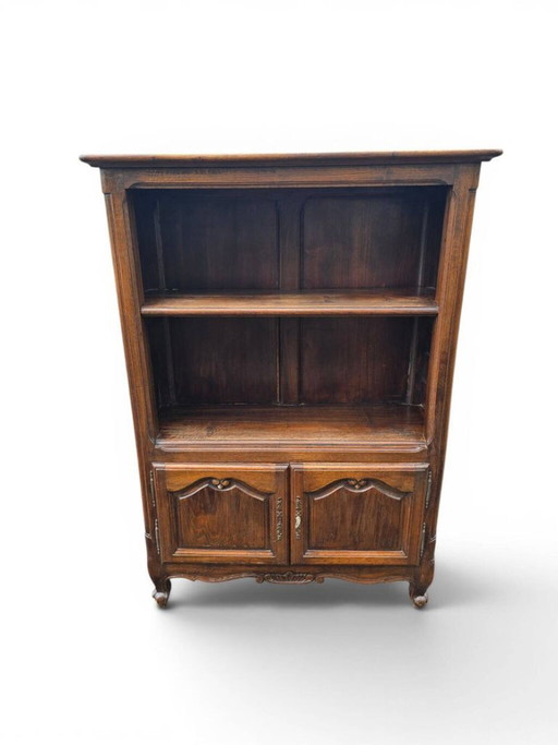 Libreria antica in rovere patinato in stile Luigi XV. – boekenkasten, Wood (photo 2 of 5)