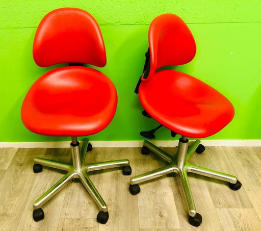 2X Support Design AB Stool by Prof Bruno Mathsson Sweden
