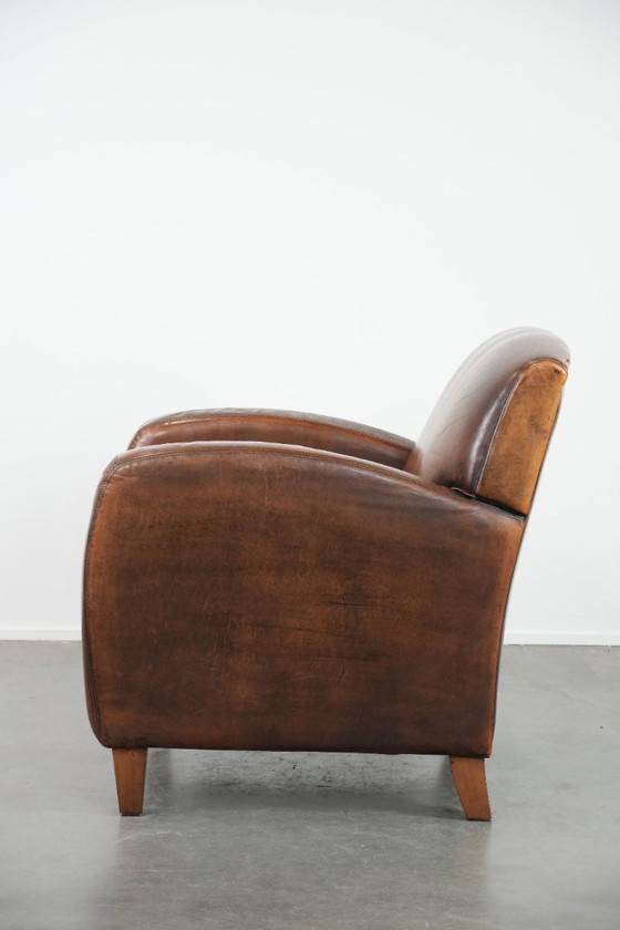 Image 1 of Vintage Schapenleren Armchair