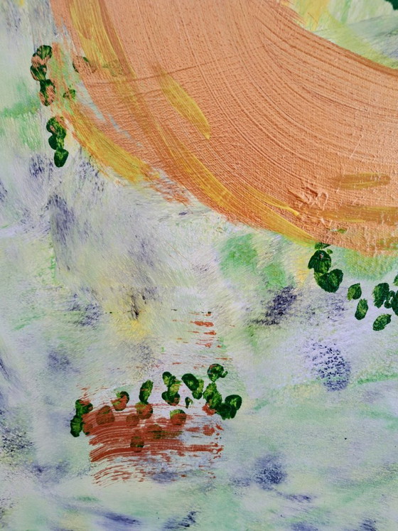 Enzo San Marco - Centrifugaal - Schilderij van de kunstenaar – Schilderijen & Tekeningen, Canvas (photo 8 of 15)