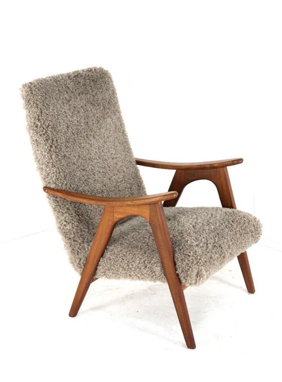 Image 1 of Vintage upholstered Doodle armchair