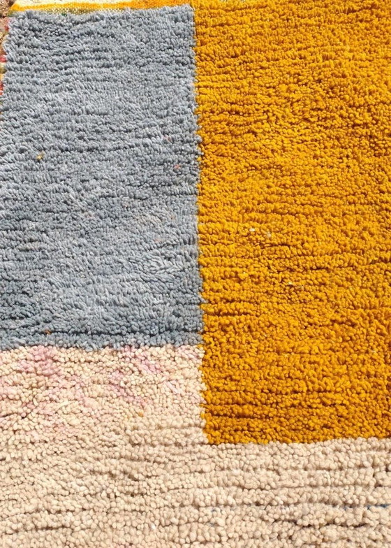Tapis en laine naturelle tissé main a motifs colorés 140/260 cm – Alberto Bazzani, Wool (photo 3 of 8)